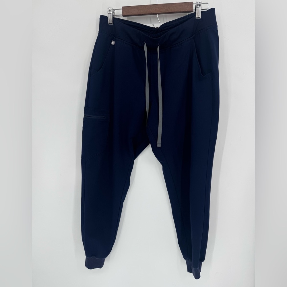 Figs Technical Collection Women's Dark Blue Zamora Jogger Scrub Pants Size Large